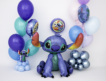 Stitch baloni in zabava