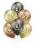 Balon 30 rojstni dan glossy, lateks (6 kom)