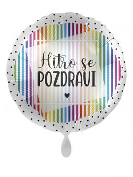BALON FOLIJA HITRO SE POZDRAVI