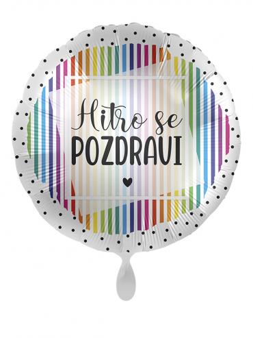 BALON FOLIJA HITRO SE POZDRAVI