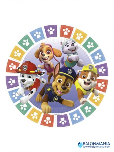 Krožniki Paw patrol (8 kom)