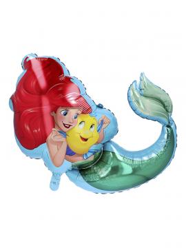 Balon iz folije Morska deklica - Ariel