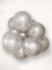 METAL BALON SILVER - 30CM - 12" - 15l