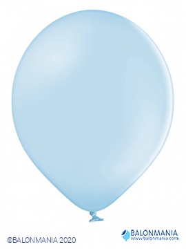 Balon svetlo moder pastel, lateks (50 kom)