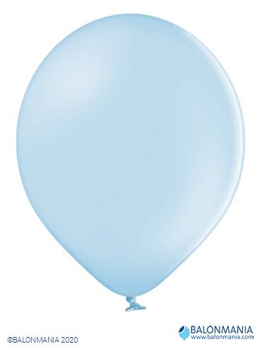 PASTEL BALON NEBEŠKO MODER - 30CM - 12" - 15l