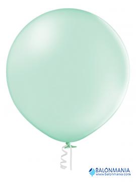 Balon zelen svetel pastel, lateks (1 kom)