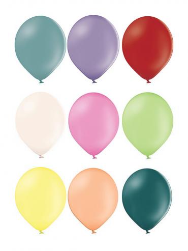 BALONI PASTEL, 12CM (100 kom)