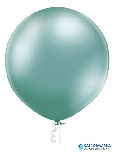 Zelen balon Glossy dekorativni