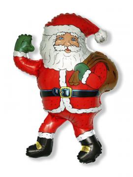 FOLIJA BALON SANTA GREETING