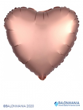 Balon Roza srce svetlo